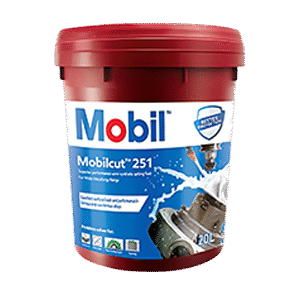 Mobilcut 251 metalworking fluid for machining and cutting operations