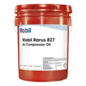 Mobil Rarus 827 air compressor oil for industrial compressed air systems