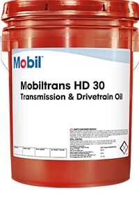 Mobiltrans HD 30 heavy duty transmission and drive train oil